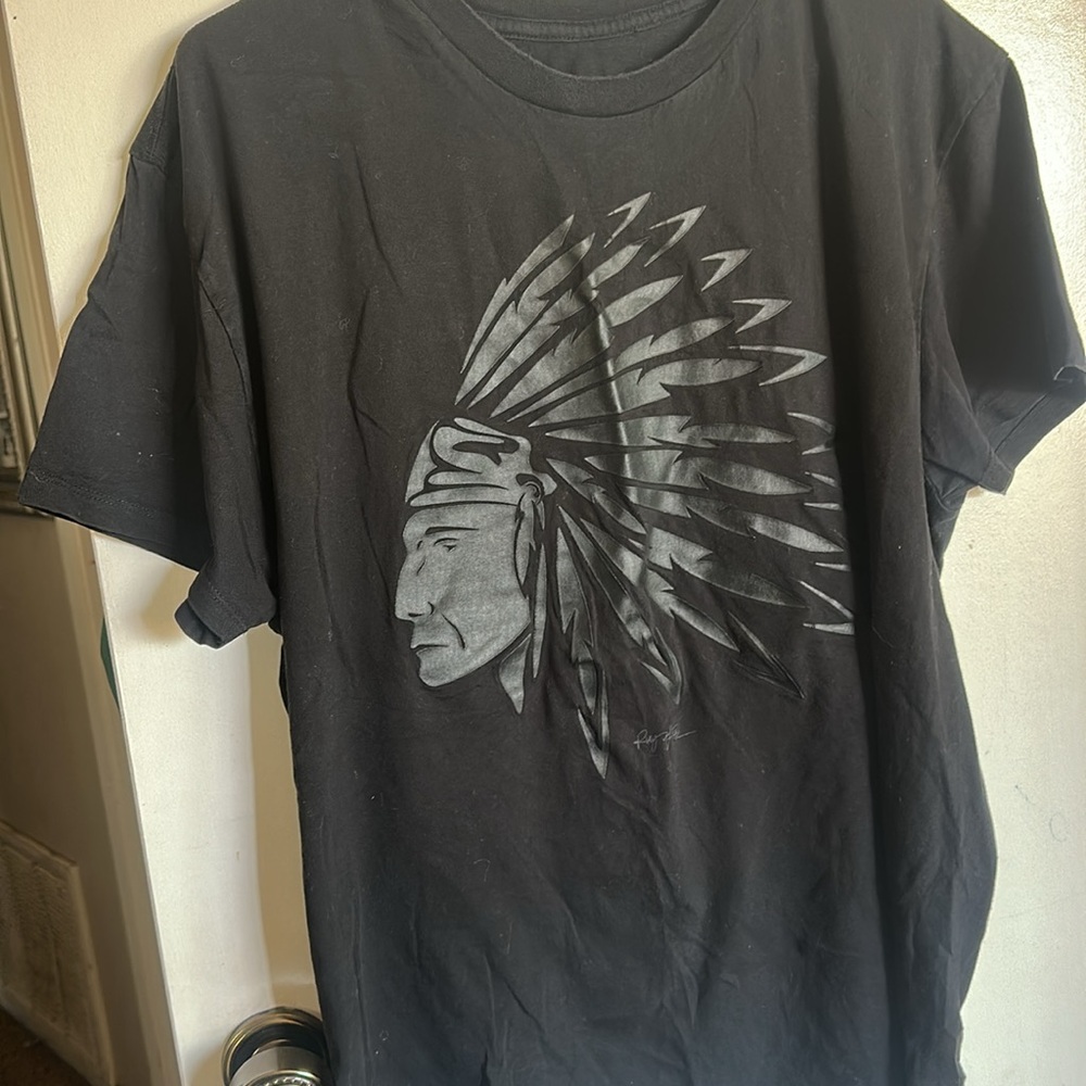 Ring of Fire XL Black Graphic Men's Shirt